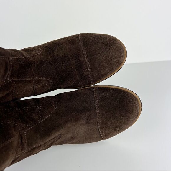 Aquatalia by Marvin K Quilted Suede Pull On Boots Size 38/7 - Picture 6 of 10